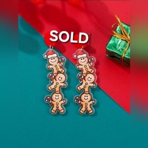 Gingerbread Earrings